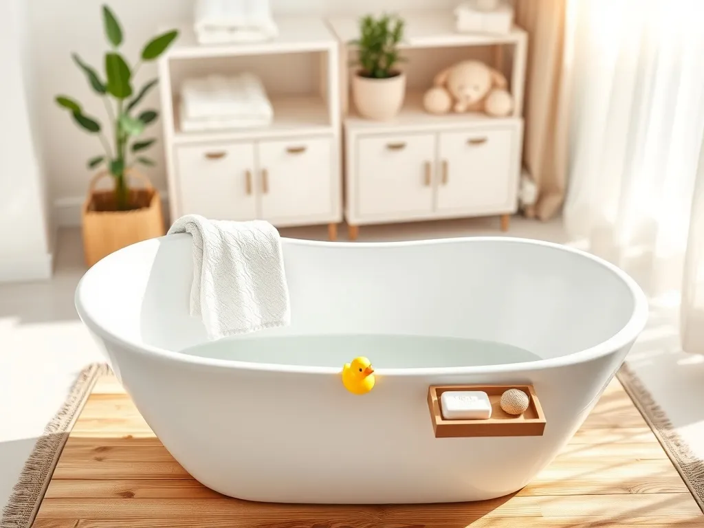 Jak powinna wyglądać pierwsza kąpiel noworodka?