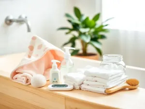 Co należy przygotować do kąpieli noworodka?